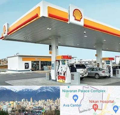 پمپ بنزین در آجودانیه 