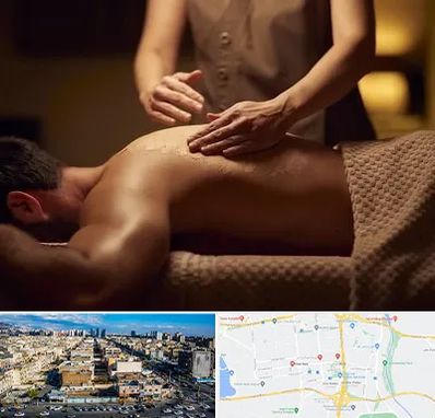 مرکز ماساژ در شهرک راه آهن