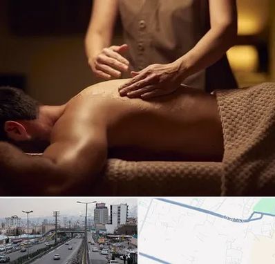 مرکز ماساژ در بلوار ارتش