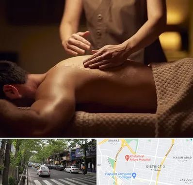 مرکز ماساژ در ظفر 