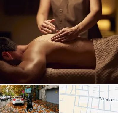 مرکز ماساژ در خیابان فلسطین