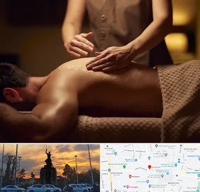 مرکز ماساژ در میدان حر