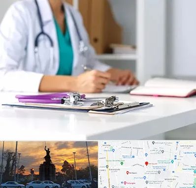 دکتر زنان شبانه روزی در میدان حر 