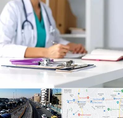 دکتر زنان شبانه روزی در پیروزی 