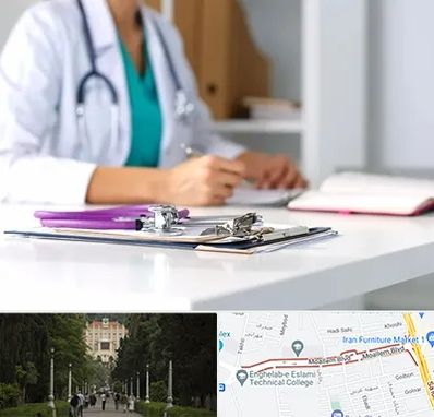 دکتر زنان شبانه روزی در بلوار معلم رشت 