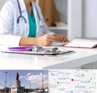 دکتر زنان شبانه روزی در کارگر جنوبی 