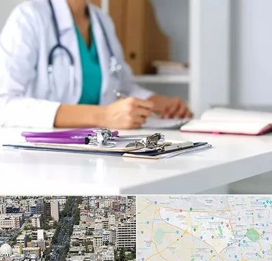 دکتر زنان شبانه روزی در منطقه 18 تهران 