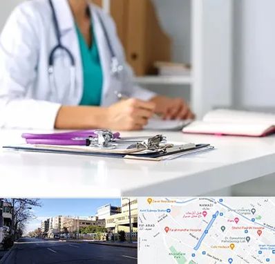 دکتر زنان شبانه روزی در خیابان ملاصدرا شیراز