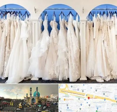 اجاره لباس عروسی در رسالت 