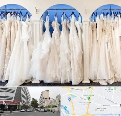 اجاره لباس عروسی در بلوار فردوس 