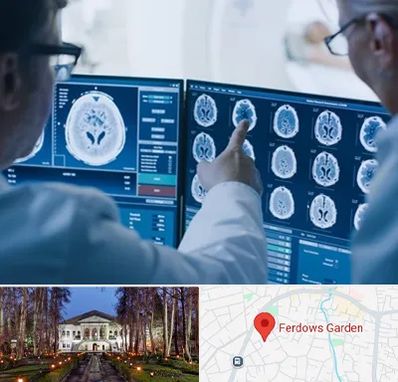 تصویر برداری شبانه روزی در باغ فردوس