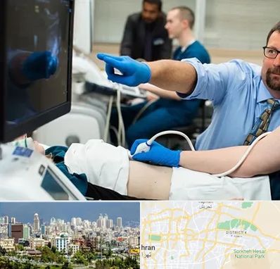 سونوگرافی شبانه روزی در شرق تهران 