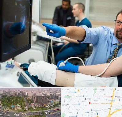 سونوگرافی شبانه روزی در آیت الله کاشانی