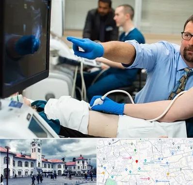 سونوگرافی شبانه روزی در میدان شهرداری رشت