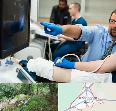 سونوگرافی شبانه روزی در آزادشهر