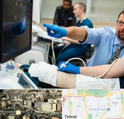 سونوگرافی شبانه روزی در مرزداران 