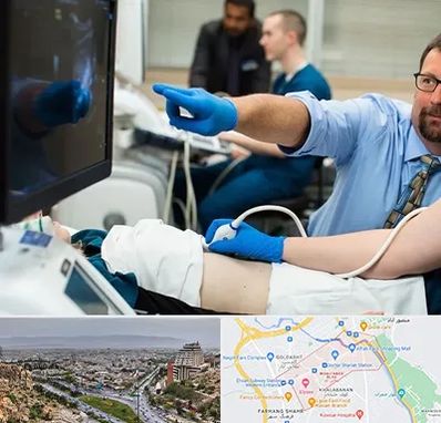 سونوگرافی شبانه روزی در معالی آباد شیراز