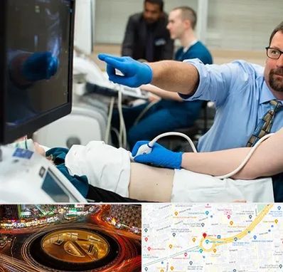 سونوگرافی شبانه روزی در میدان ولیعصر 