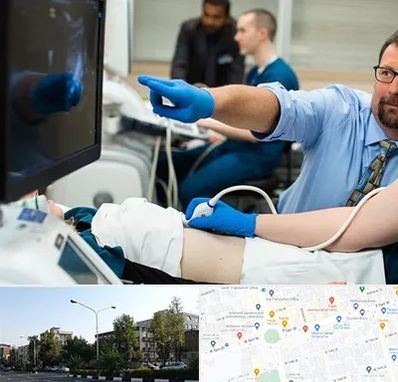 سونوگرافی شبانه روزی در میدان کاج 