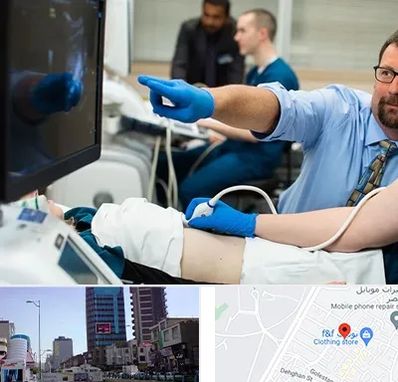 سونوگرافی شبانه روزی در چهارراه طالقانی کرج