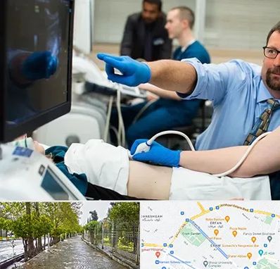 سونوگرافی شبانه روزی در خیابان ارم شیراز