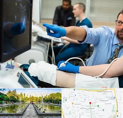 سونوگرافی شبانه روزی در سرسبز 