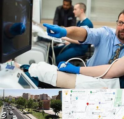 سونوگرافی شبانه روزی در شهرک آزمایش 