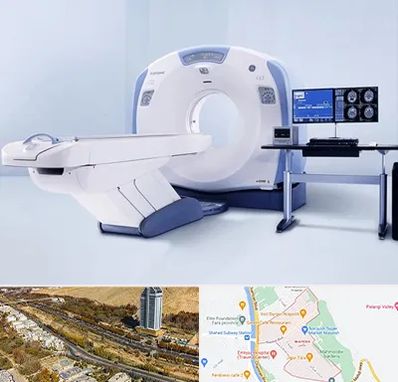 سی تی اسکن شبانه روزی در خیابان نیایش شیراز