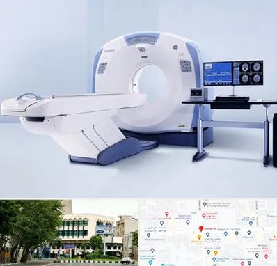 سی تی اسکن شبانه روزی در طالقانی 