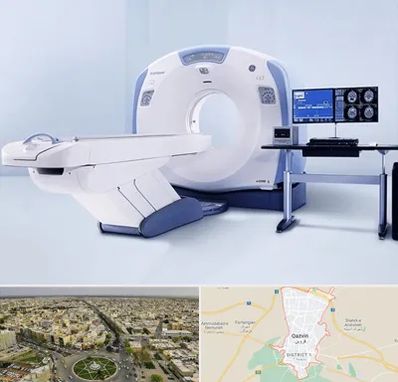 سی تی اسکن شبانه روزی در قزوین