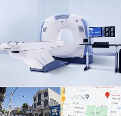 سی تی اسکن شبانه روزی در افسریه 