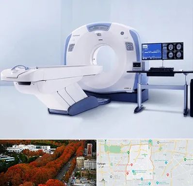 سی تی اسکن شبانه روزی در منطقه 6 تهران 