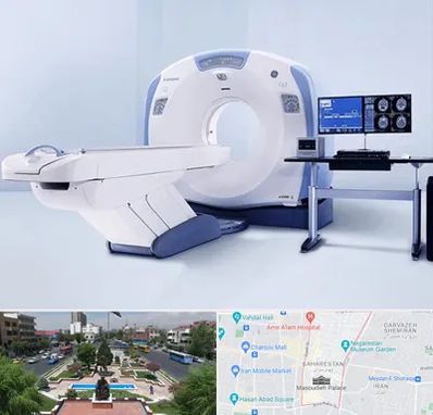 سی تی اسکن شبانه روزی در بهارستان 