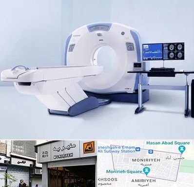 سی تی اسکن شبانه روزی در منیریه 