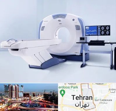 سی تی اسکن شبانه روزی در صادقیه 