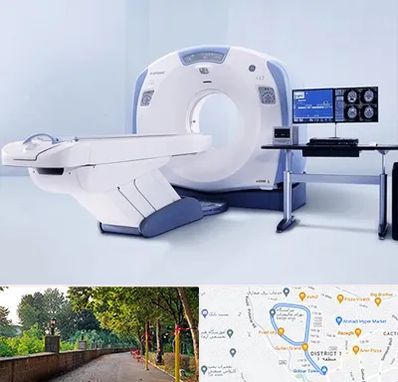 سی تی اسکن شبانه روزی در فلکه گاز رشت