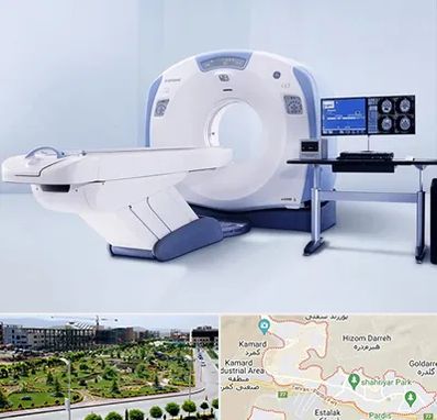 سی تی اسکن شبانه روزی در پردیس