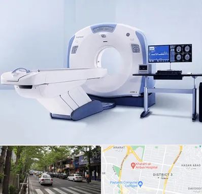 سی تی اسکن شبانه روزی در ظفر 