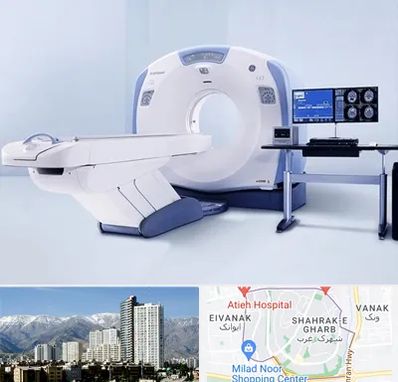 سی تی اسکن شبانه روزی در شهرک غرب 