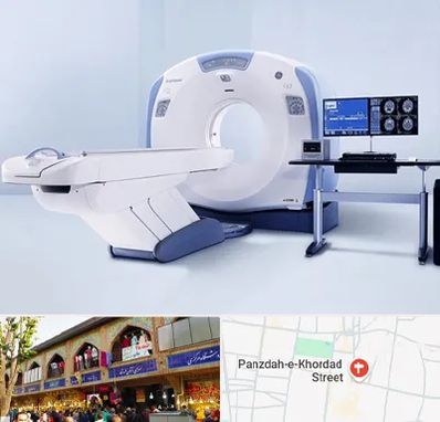 سی تی اسکن شبانه روزی در 15 خرداد