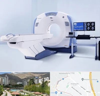 سی تی اسکن شبانه روزی در شهر زیبا 