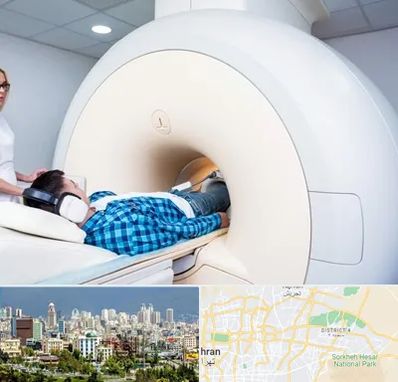 ام ار ای شبانه روزی در شرق تهران 