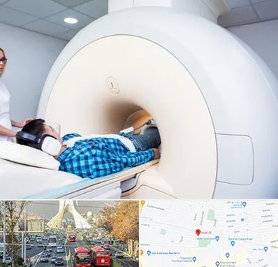 ام ار ای شبانه روزی در خیابان آزادی 