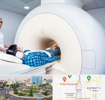 ام ار ای شبانه روزی در ونک 