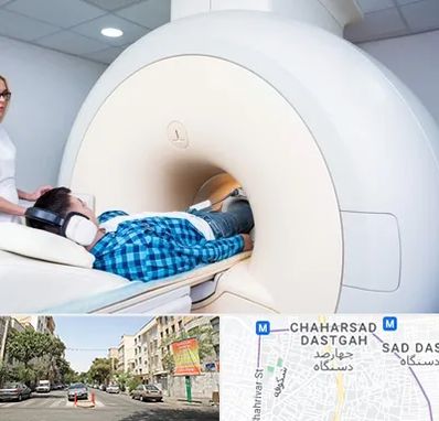 ام ار ای شبانه روزی در چهارصد دستگاه 