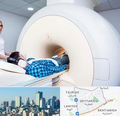 ام ار ای شبانه روزی در قیطریه 