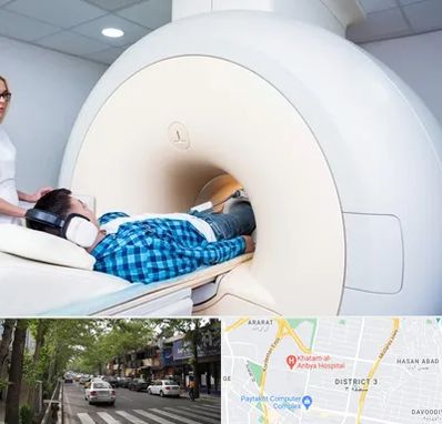 ام ار ای شبانه روزی در ظفر 