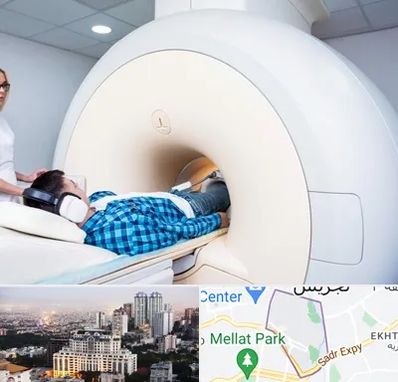 ام ار ای شبانه روزی در الهیه 