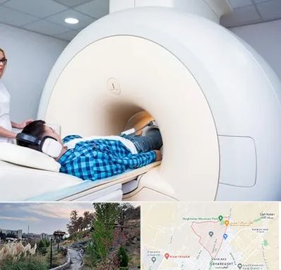 ام ار ای شبانه روزی در باغستان کرج