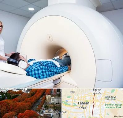 ام ار ای شبانه روزی در ولیعصر 